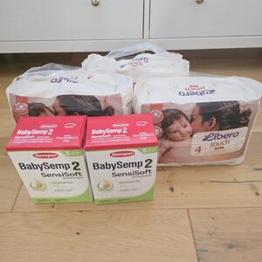 Ersättningsmjölk 2 st BabySemp2 Sensi Soft och Libero touch pant