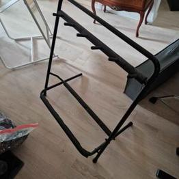 Gitarrställ för 5 gitarrer