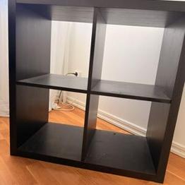 Ikea Kallax mörkbrun 2st