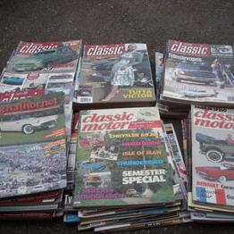 Motortidningar / biltidningar skänkes
