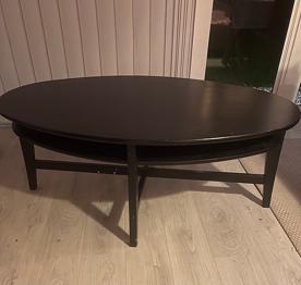 Svart soffbord