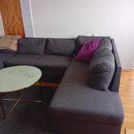 Bäddsoffa mot upphämtning