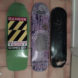 3 skateboard däck