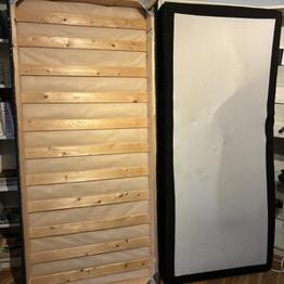 90x200 Säng skänkes