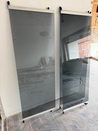 Glas / fönster från balkonginglasning