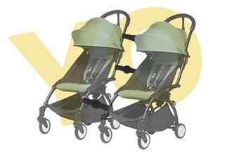 BABYZEN adapter för att koppla ihop 2st YOYO till dubbelvagn