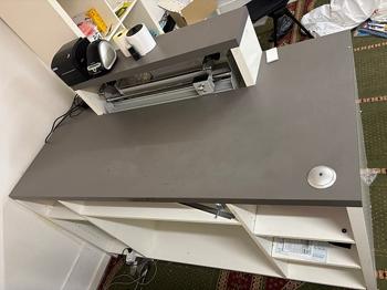 Kassadisk, arbetsbänk, packbord, bänk för paketering och förvaring