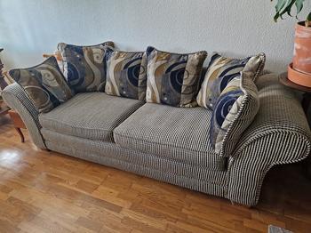 Bortskänkes Soffgrupp soffa fåtölj