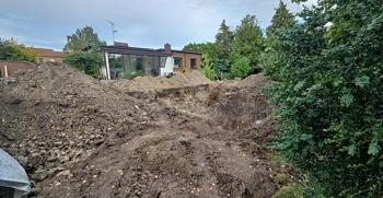 Gratis fyllnadsmassor/jord/sand med leverans (200-300 ton).