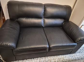 bortskänkes 2sits soffa 150 bred