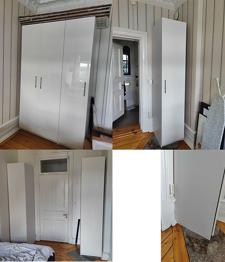 6st IKEA-garderober gratis