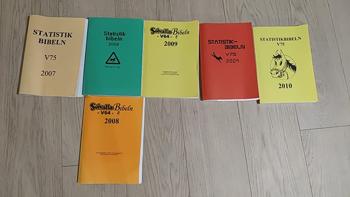 Bortskänkes Stor samling travböcker, 50st