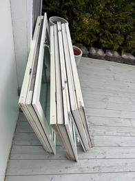 3 st. Fönster (3-glas)