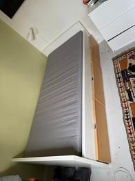 Brimnes säng med förvaring Ikea BORTSKÄNKES