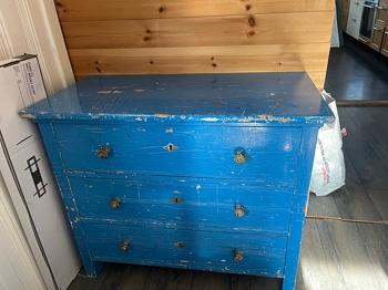 Shabby Chic antik byrå skänkes