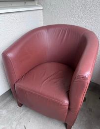 Fåtölj bortskänkes