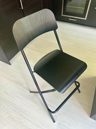 Bortskänkes 5 Franklin Barstolar 63cm