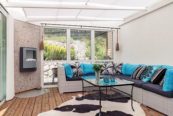 BORTSKÄNKES! Soffbord svart lackad metall/glas Ikea Klingsbo