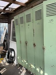 Personalskåp/förvaringsskåp 2 stycken