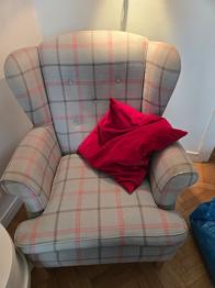 Fåtölj bortskänkes