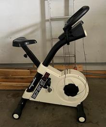 Motionscykel med display