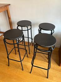 Barstolar Agne IKEA 4st bortskänkes