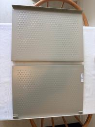 BORTSKÄNKES - 10 x IKEA Komplement Skohyllplan i metall