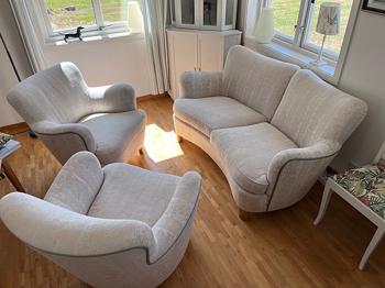 Soffgrupp skänkes mot avhämtning
