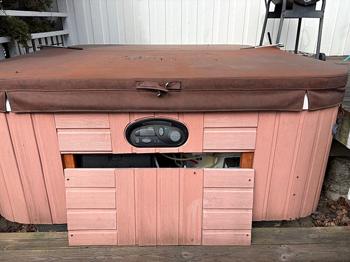 Bortskänkes, gratis, Spabad, HotSpring