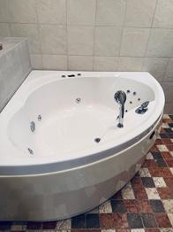 Bubbelbadkar vitt - Bortskänkes