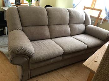 3 sits soffa bortskänkes