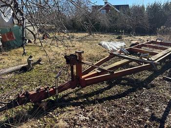 Båtvagn släpvagnar bortskänkes