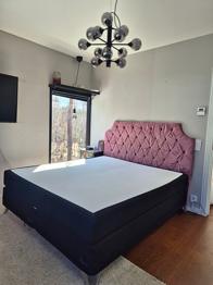 Jensen Signature kontinentalsäng mörkgrå