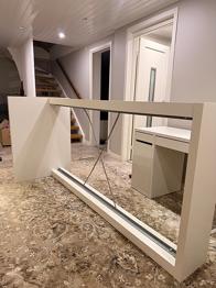 IKEA vit sängstomme 90x200 Malm