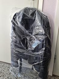 Skinnjacka skänkes (Se beskrivning)