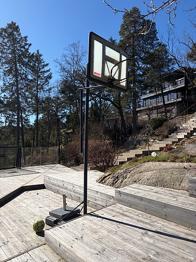 Pro Sport basketställning med platta utomhusmodell