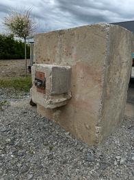 Betongplintar bortskänkes