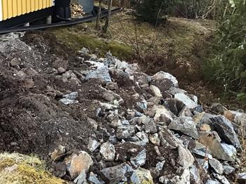 Spräckstenar bortskänkes