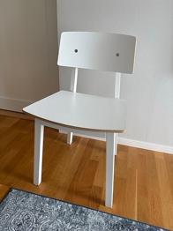 Vita trästolar Sigurd IKEA