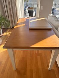 Matbord Wilma 160 cm x 90 cm, bortskänkes