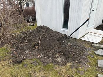 Jord skänkes mot bortforsling