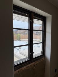 Äldre kopplade träfönster