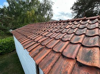 Takpannor. Tillverkare Östra Grevie. Ca 550 st.