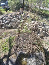 sten bortskänkes mot hämtning
